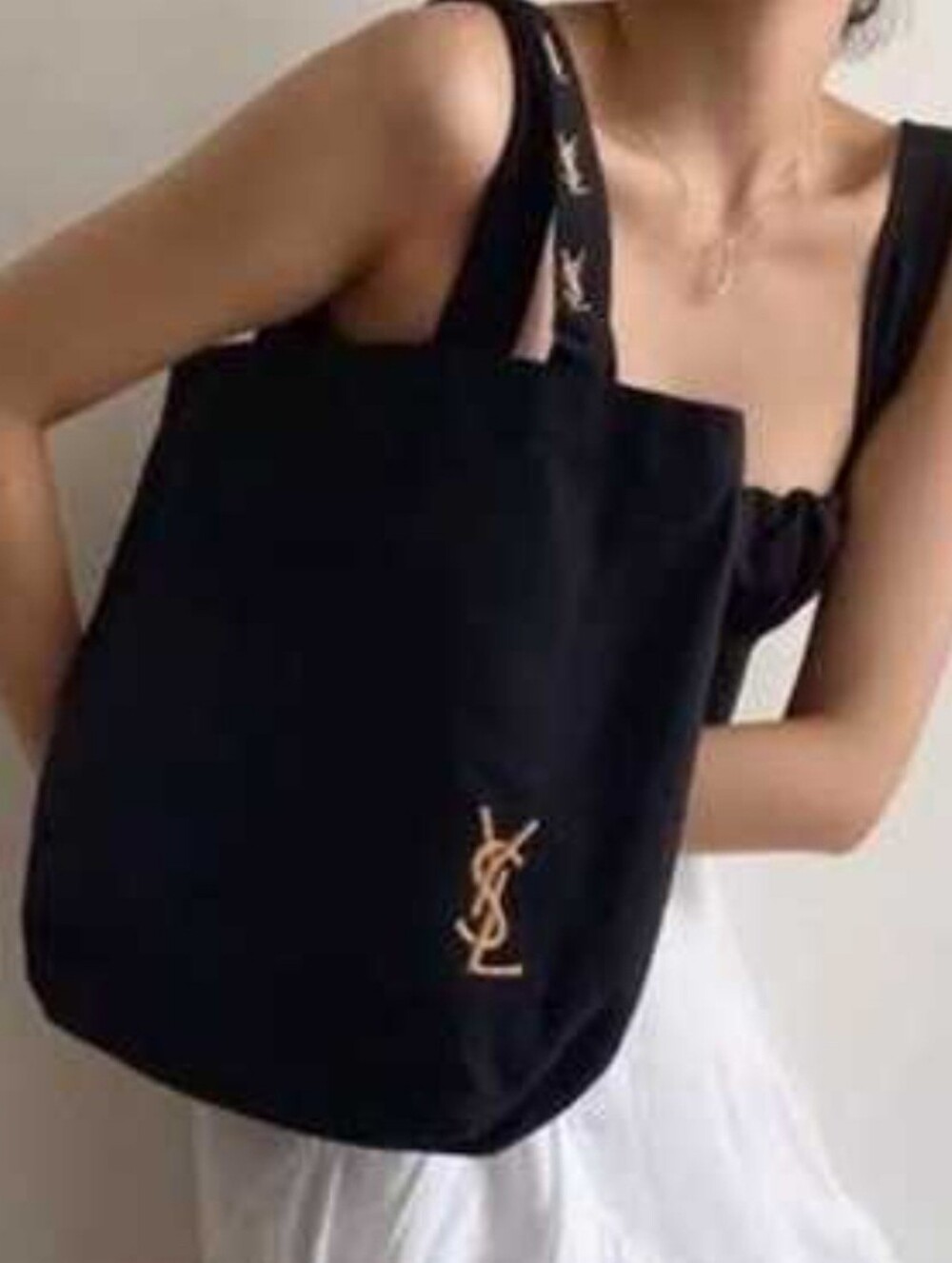 Yves Saint Laurent Novelty Tote Bag